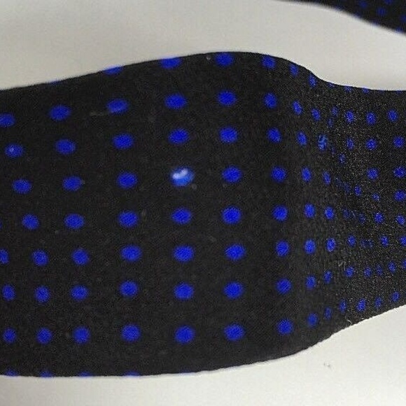 MICKEY MOUSE with DRAGONS Blue Polkadot Silk Tie - Picture 8 of 8